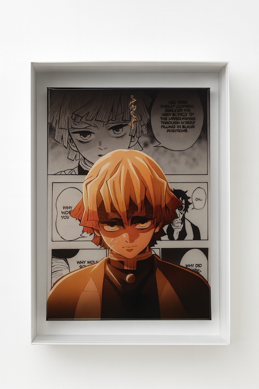 Cuadro Personalizado Demon Slayer – A4 (21x29.7 cm)