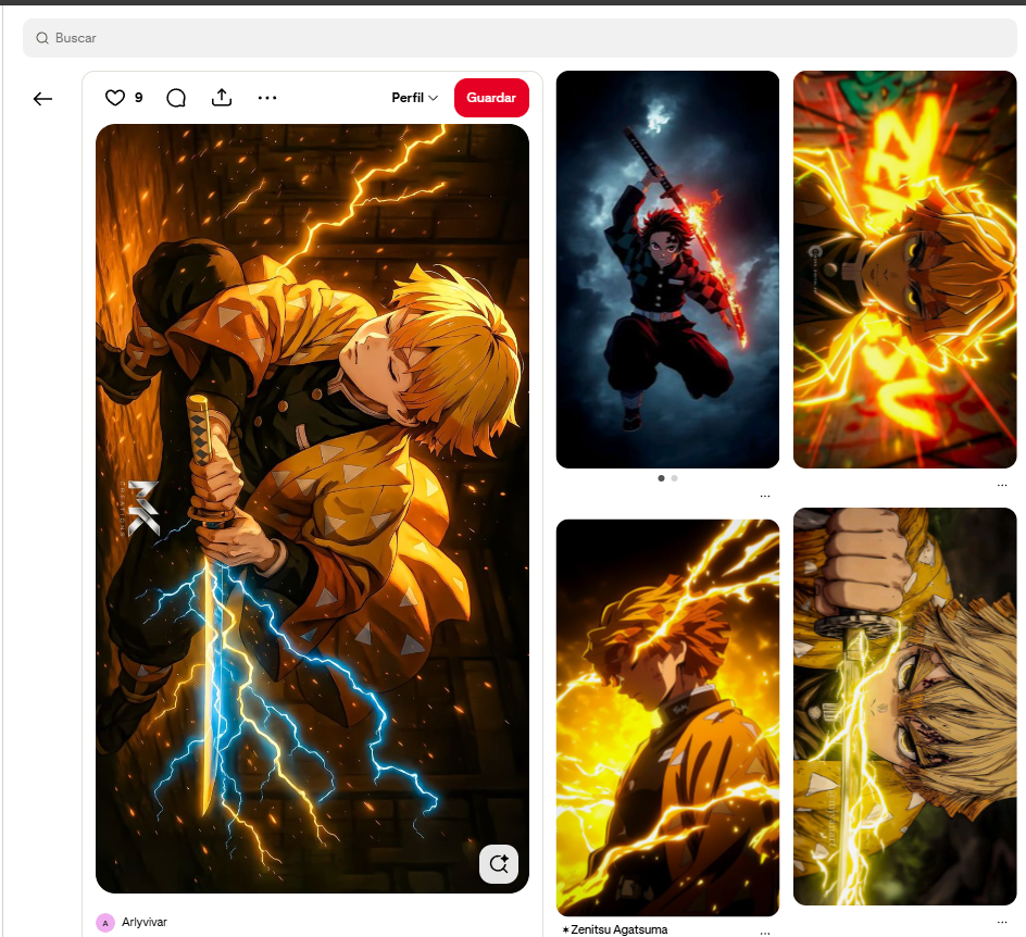 Cuadro Personalizado Demon Slayer – A4 (21x29.7 cm)