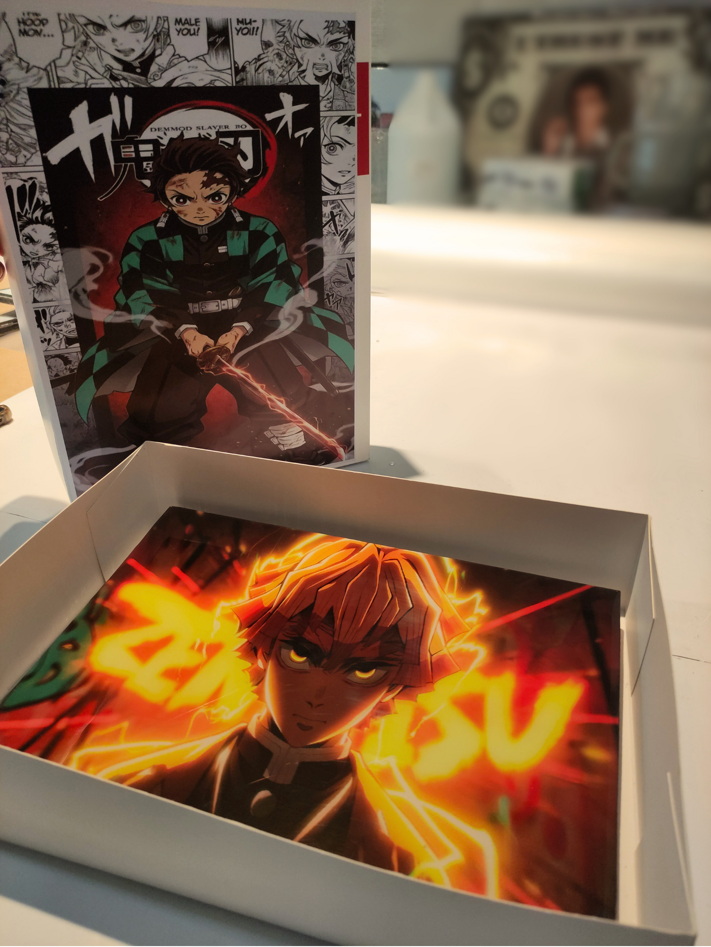 Cuadro Personalizado Demon Slayer – A4 (21x29.7 cm)