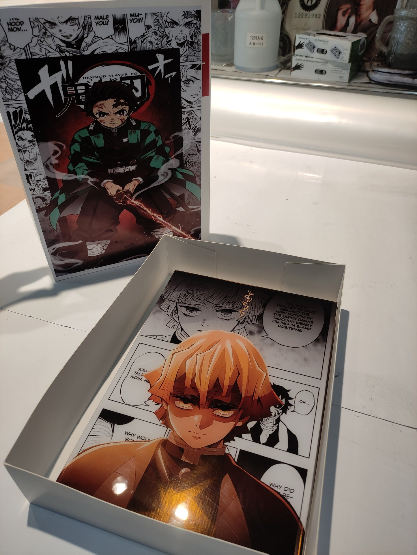 Cuadro Personalizado Demon Slayer – A4 (21x29.7 cm)