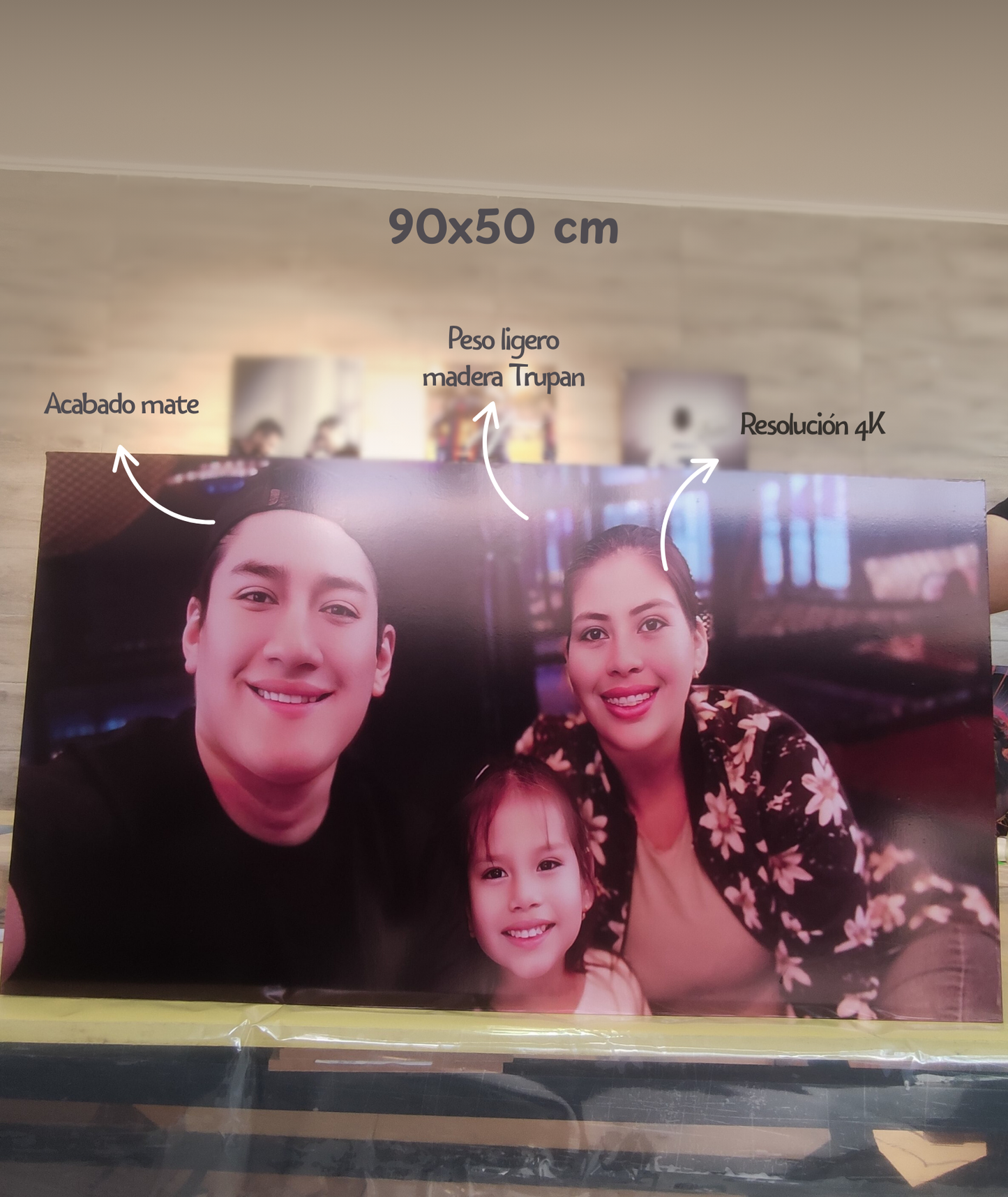 Cuadros personalizados con resina