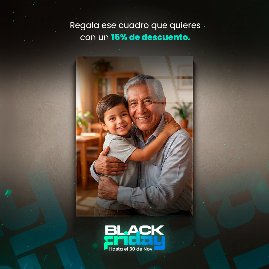 Cuadros personalizados con resina - Black Friday